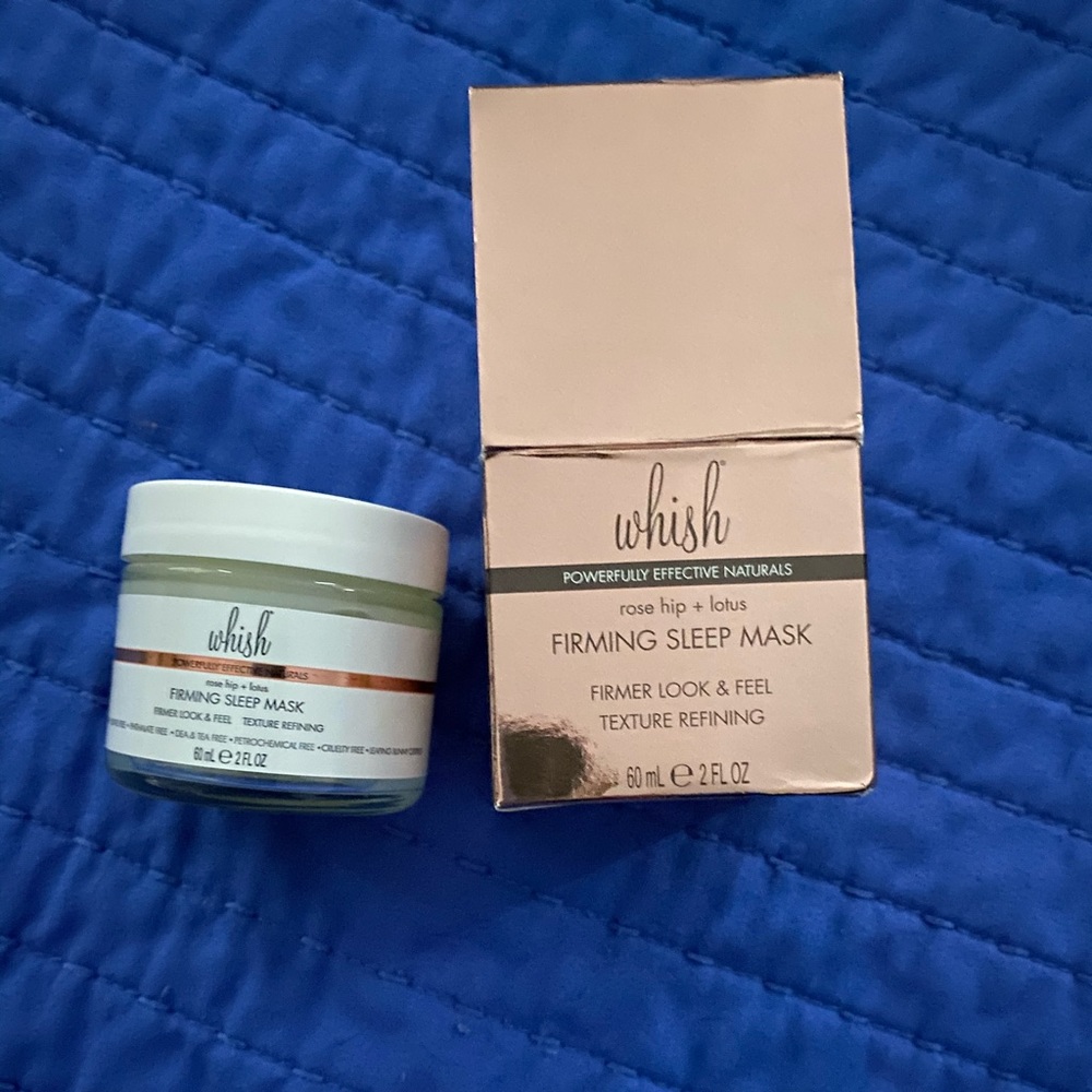 Whish firming face mask